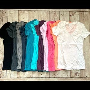 11 Next Level V-neck Ladies Tee Shirt Top Shirt